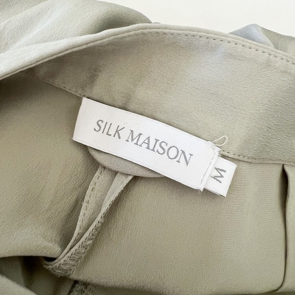 Elegant Women's High-Waisted Pants in Gray - Picture 3 of 6